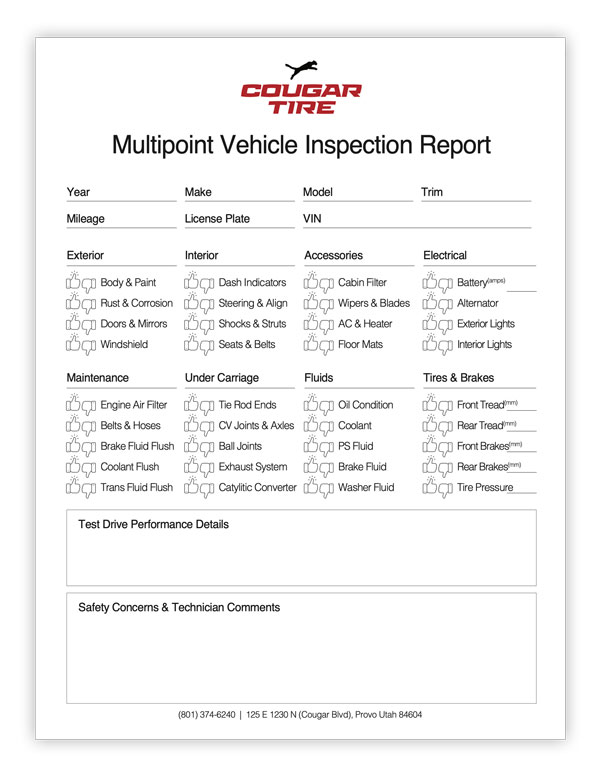 Provo Vehicle Inspection